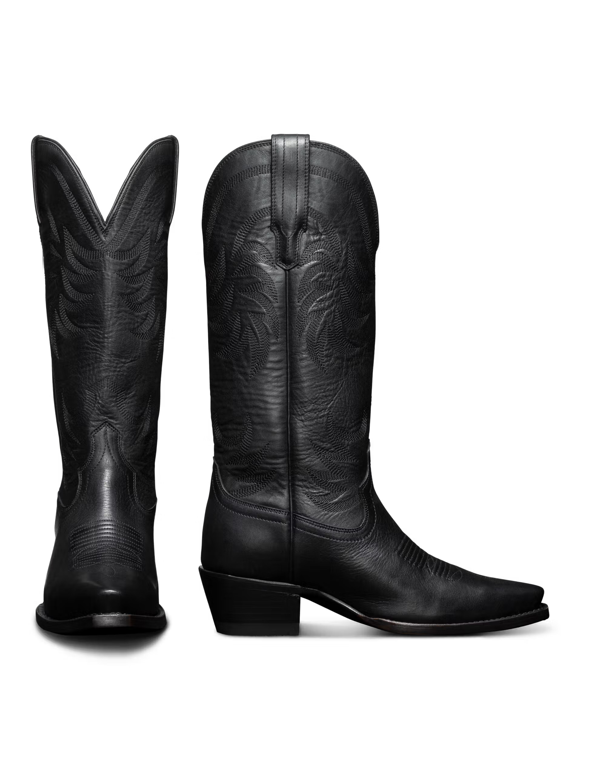 The Annie in Midnight Cowhide - Women's Cowgirl Boot | Tecovas | Tecovas