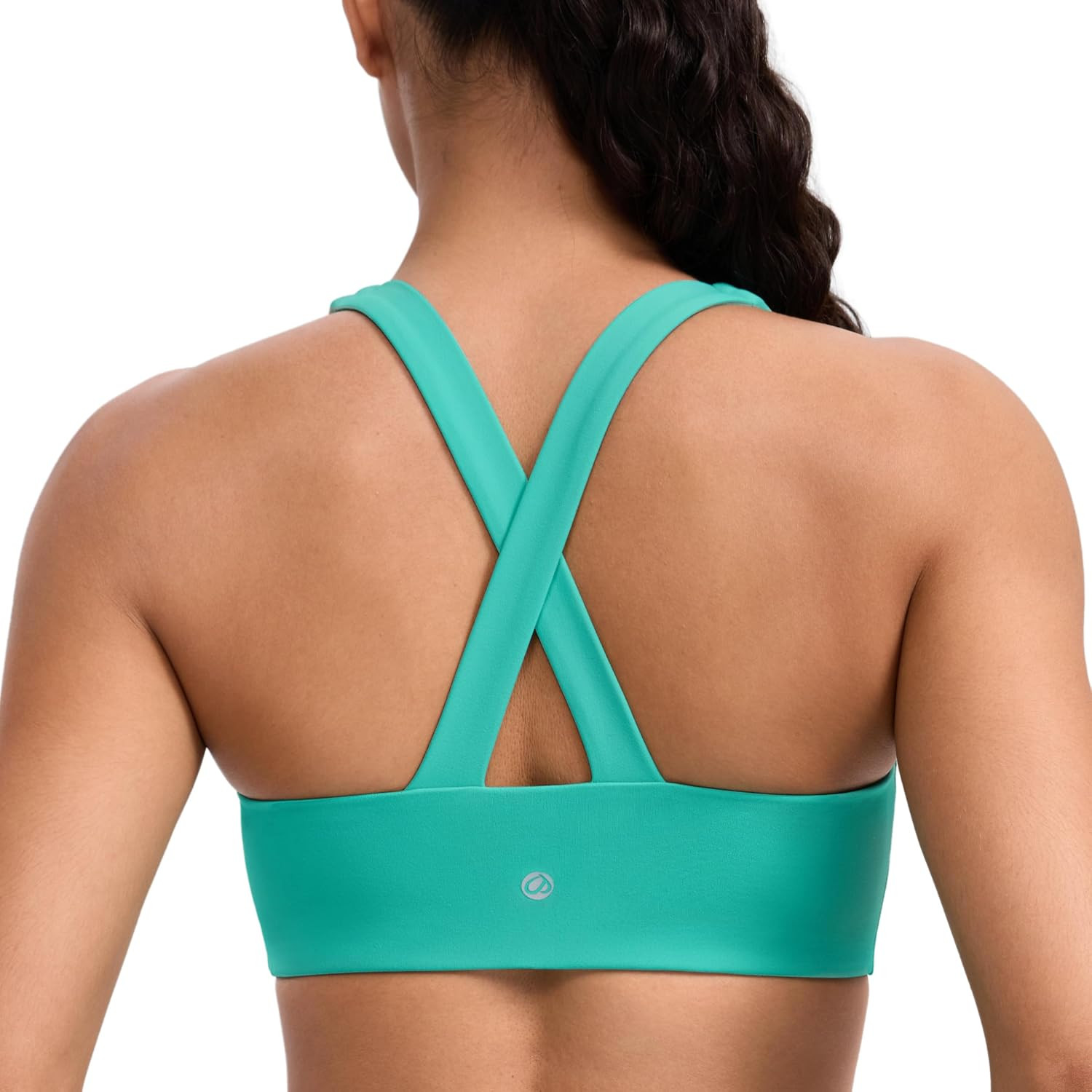 CRZ YOGA SculptAir Cross Back Sports Bras | Amazon (US)