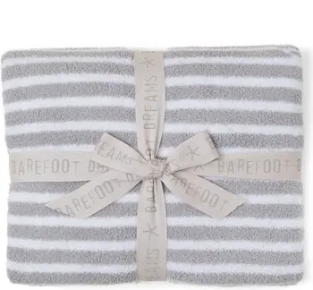 Barefoot Dreams® CozyChic™ Split Stripes Throw Blanket | Nordstrom | Nordstrom