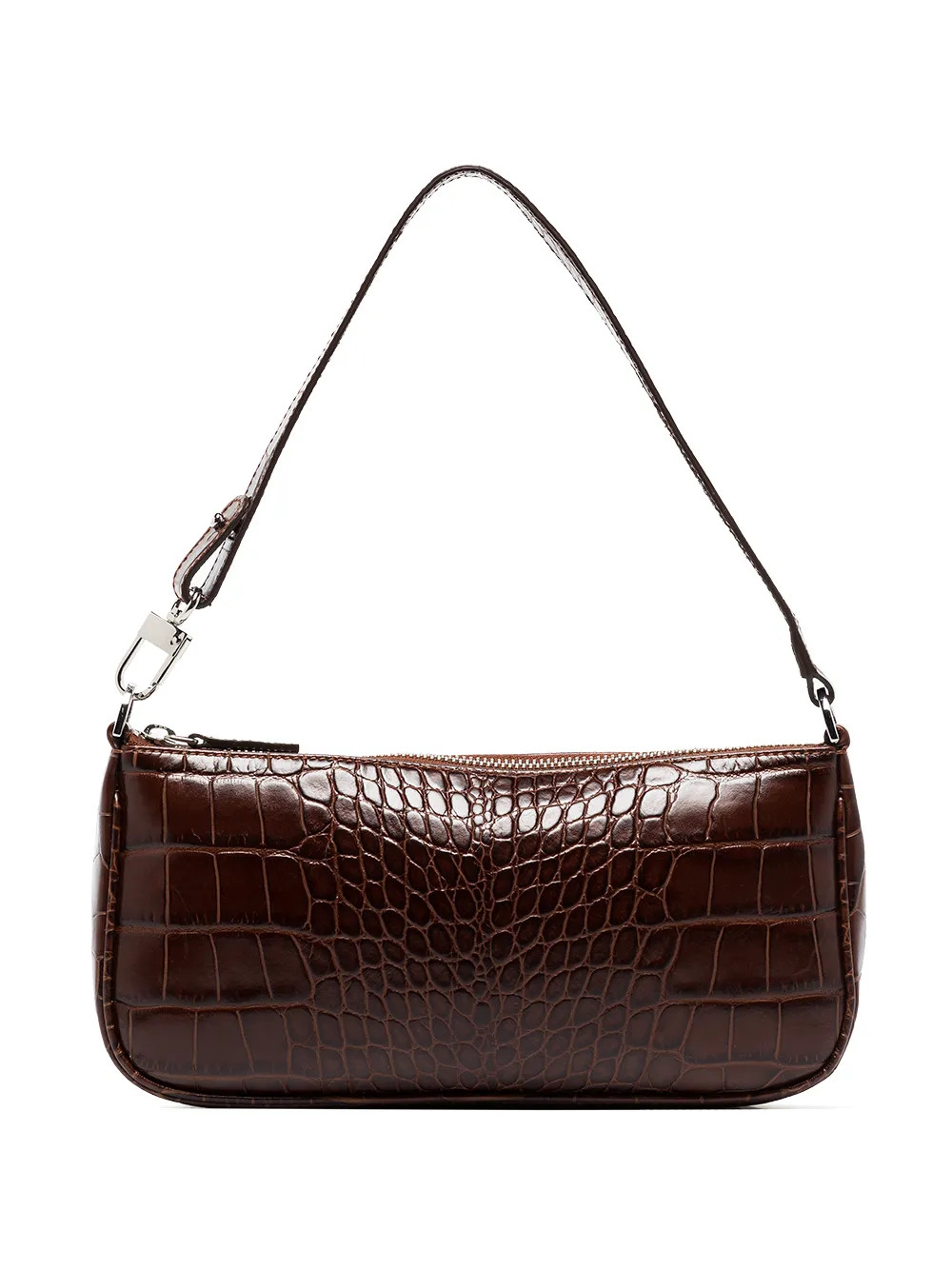 BY FAR crocodile-embossed Shoulder Bag - Farfetch | Farfetch Global