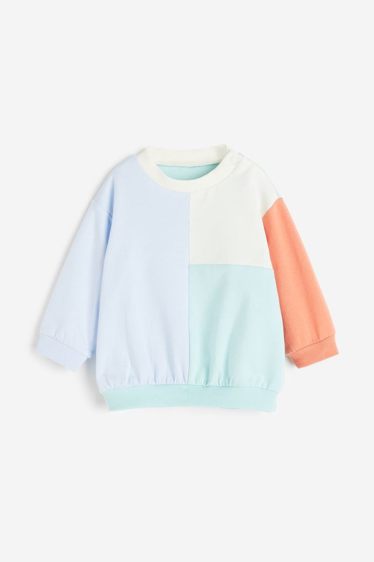 Cotton Sweatshirt - Baby Boy Clothes, Baby Boy Outfits | H&M (US + CA)