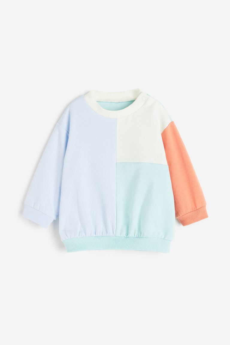 Cotton Sweatshirt - Baby Boy Clothes, Baby Boy Outfits | H&M (US)