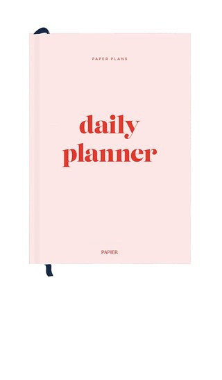 Papier Joy Hardcover Daily Planner in Pink. | Revolve Clothing (Global)