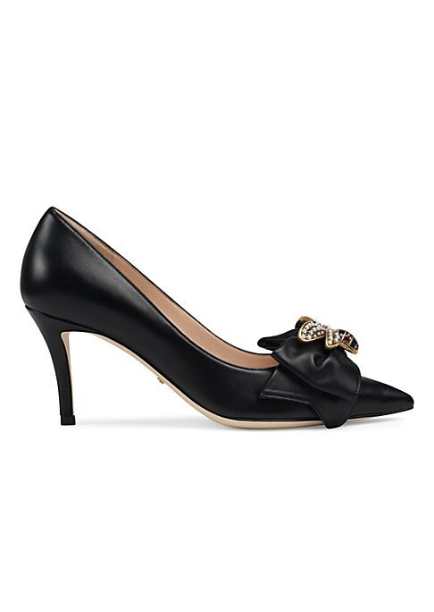 Queen Margeret Leather Pumps | Saks Fifth Avenue