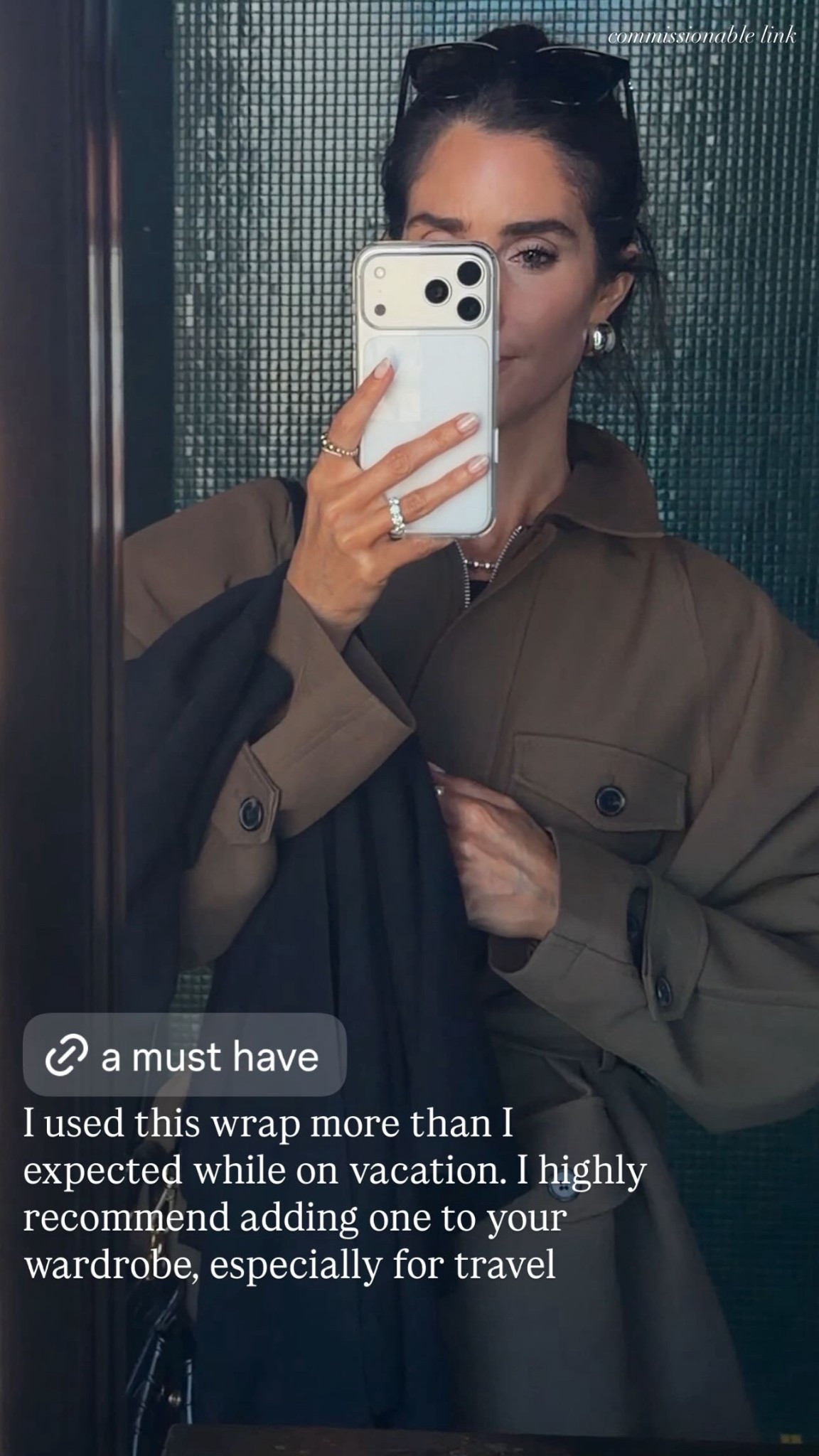 I used this wrap more than I expected while on vacation. I highly recommend adding one to your wardrobe, especially for travel✈️

#LTKTravel #LTKBeauty #LTKootd