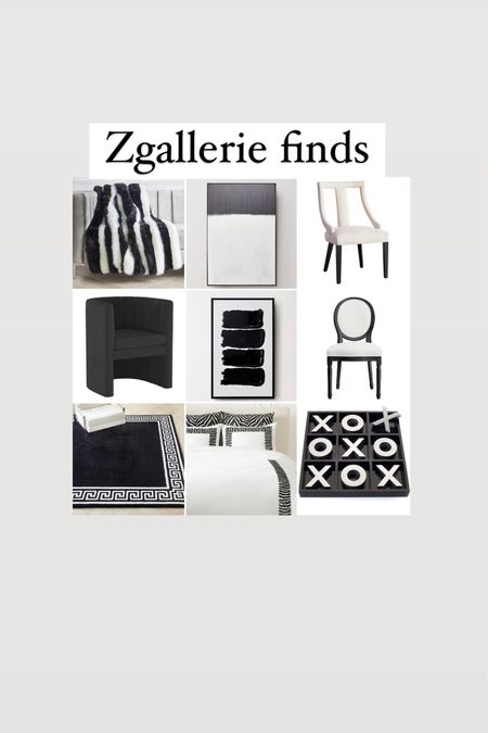 ZGALLERIE finds: black & white home classic decor pieces.

Classic decor home decor interior design classic furniture Greek key rug 

#LTKhome #LTKSeasonal #LTKFind
