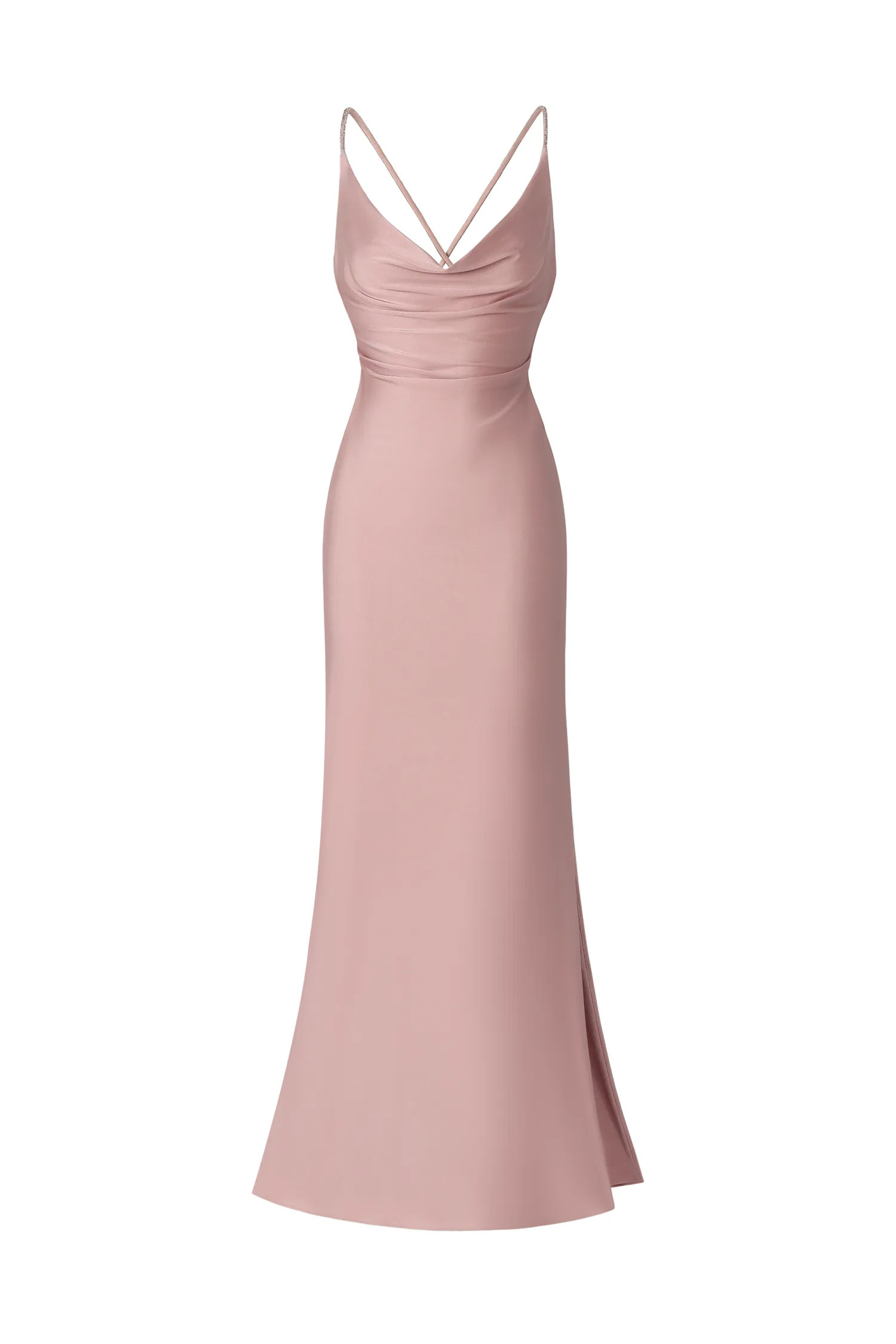 Hazada Backless Metal Diamond Maxi Dress | Bellabarnett Affiliate Marketing