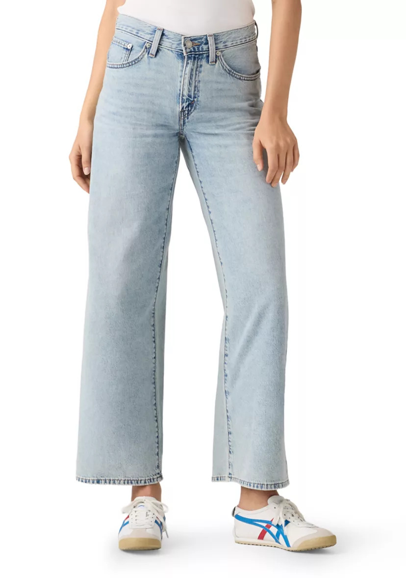Women's Middy Wide Leg Ankle Jeans | Belk