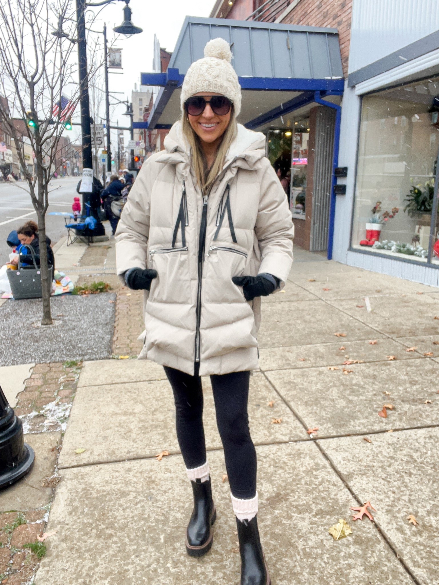 This coat is so warm! The perfect winter coat🙌 wearing fleece lined leggings & the best tech gloves that actually work! I linked my hand warmers that I keep in my pocket! They’re a life saver 🥶 

#LTKSeasonal #LTKmomlife #LTKStyleTip