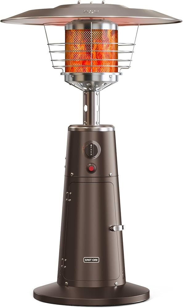Amazon.com : EAST OAK 11,000 BTU Patio Heater Tabletop Outdoor Heater, Mini Portable Propane Heat... | Amazon (US)