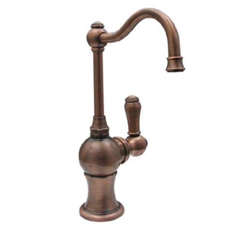 Whitehaus WHFH3-C4121-ABRAS Point Of Use 4 1/4-Inch Drinking Water Faucet with Traditional Spout, An | Amazon (US)