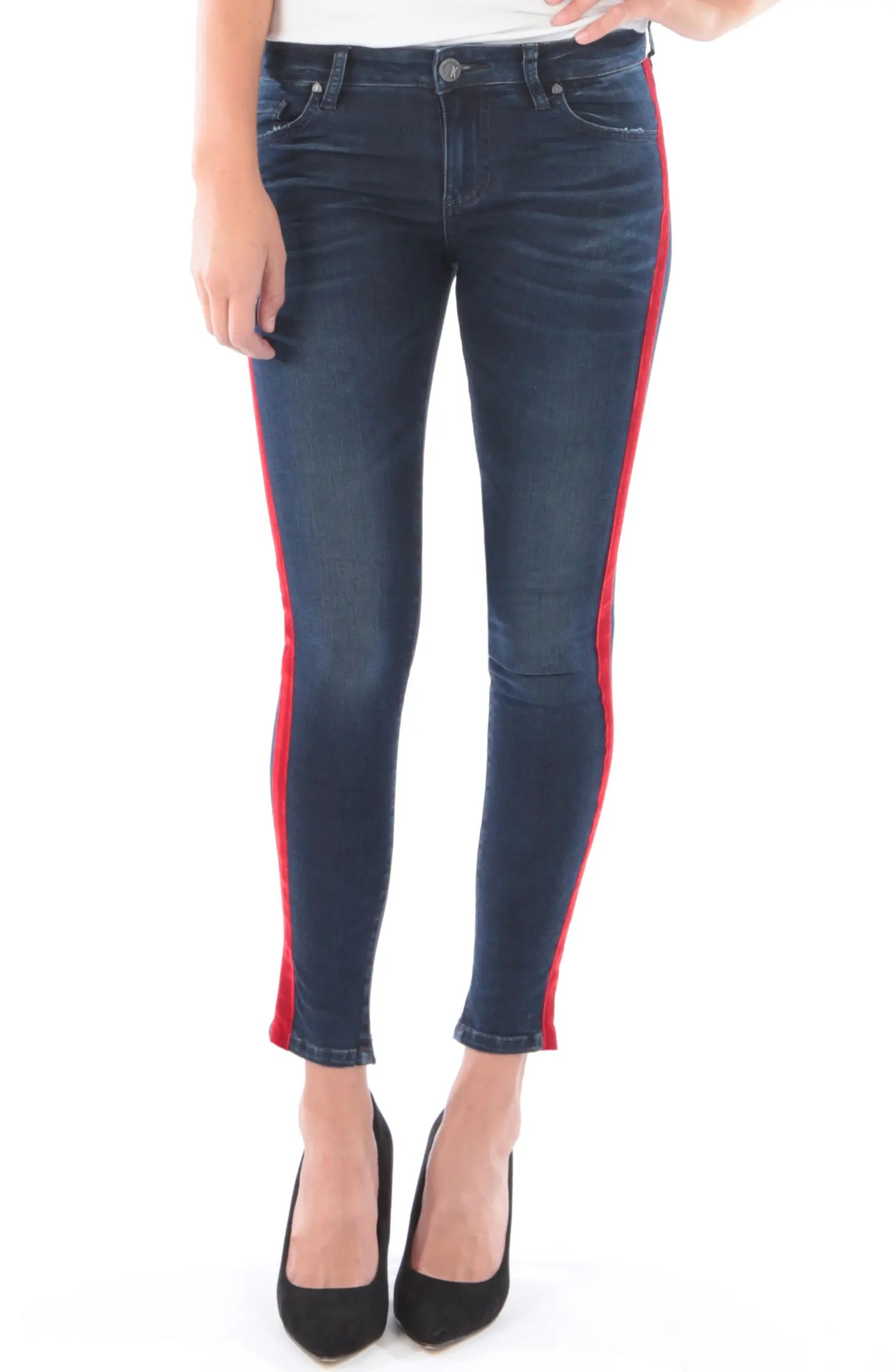 Connie Side Stripe Ankle Skinny Jeans | Nordstrom