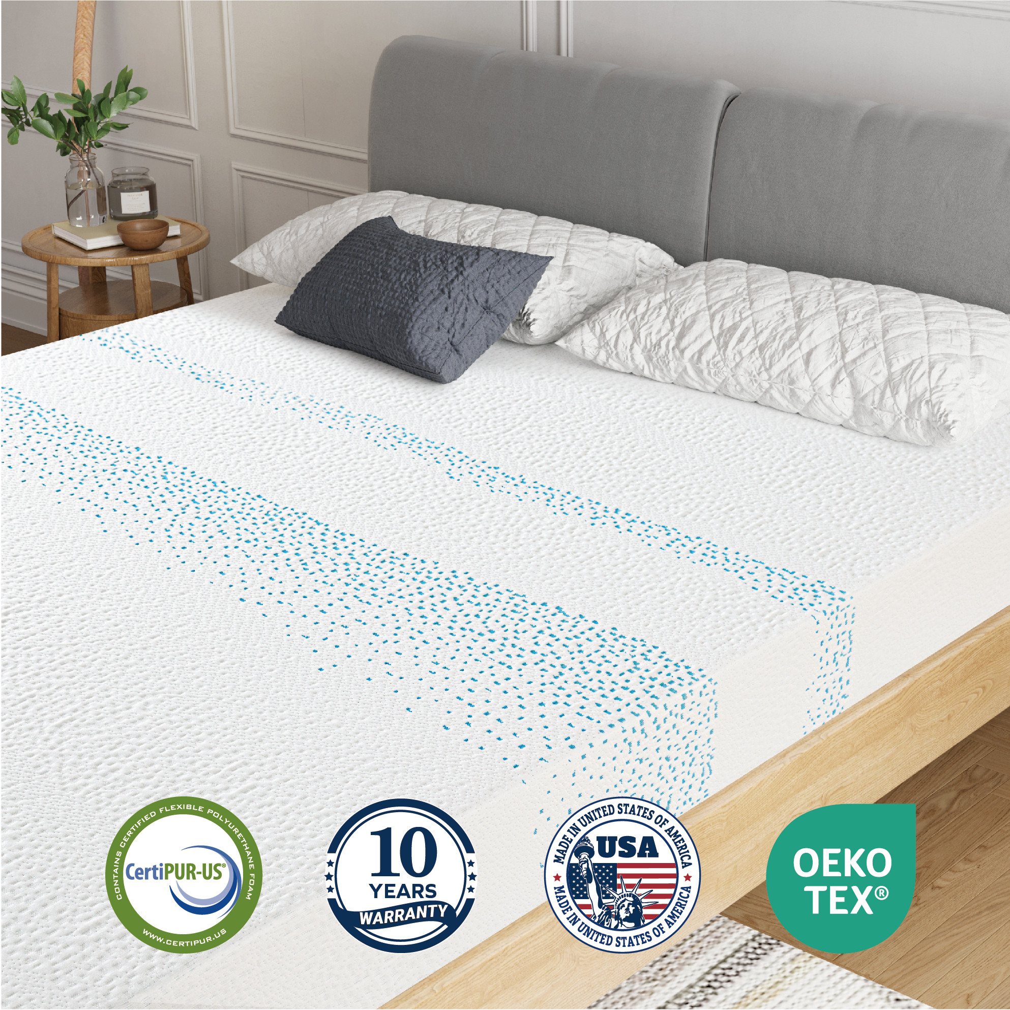MLILY Essence Sleep 6" Full Size Memory Foam Mattress | Walmart (US)