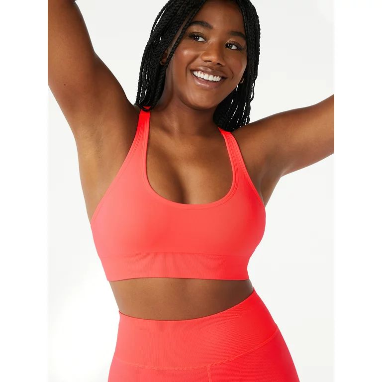 Love & Sports Women's Seamless Sports Bra | Walmart (US)