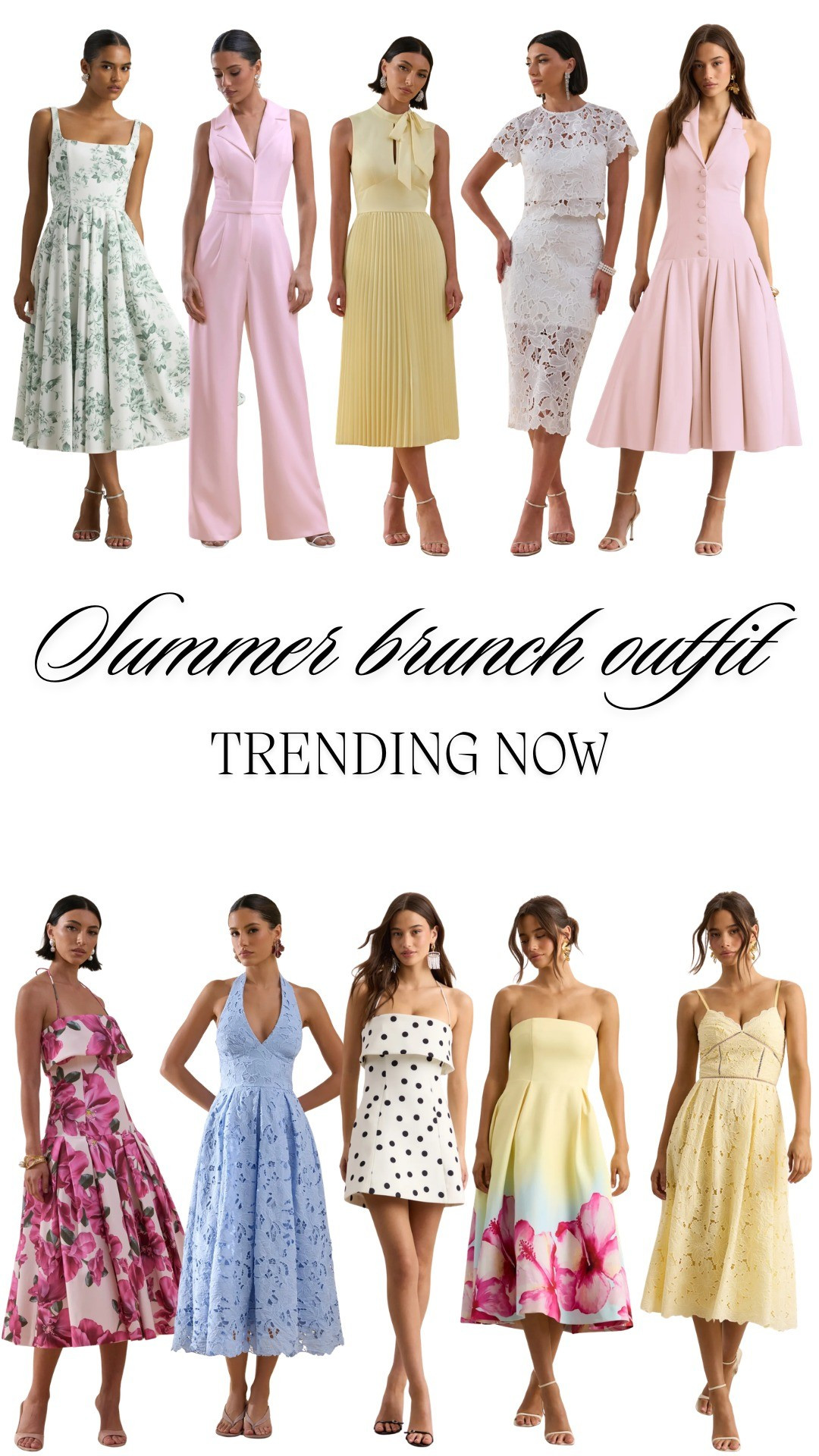 Follow my shop 🛍 irenecheshin the @shop.LTK app to shop this and all my other posts or head to my Link in Bio or Stories!These are such cute, girly dresses and playsuits for summer. They’re perfect for girls’ brunch, going to the office on a Friday, shopping, or even taking on vacation.They’d be ideal for trips to Italy or anywhere in Europe. Honestly, they just look amazing in summer — very feminine and elegant. And they’re all from my favorite brand, L Club London.

#LTKSeasonal #LTKootd #LTKWorkwear