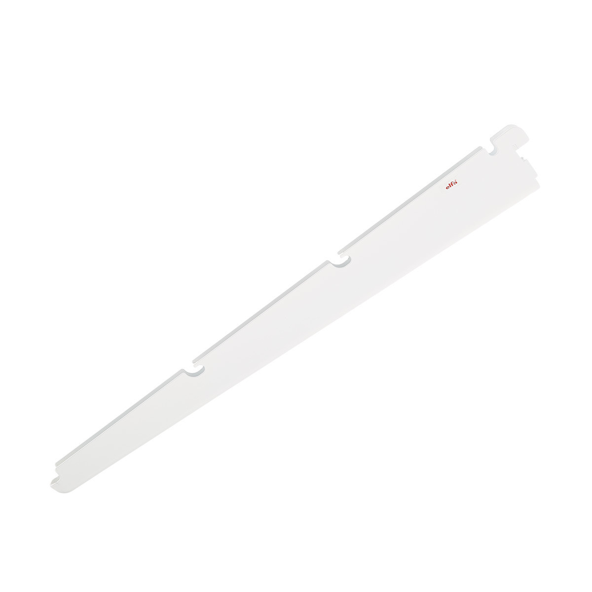16" Elfa Ventilated/Decor Shelf Bracket White | The Container Store