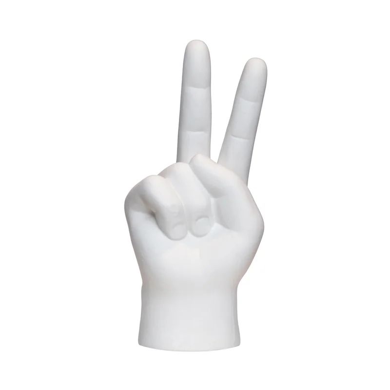 Alani Peace Sign Table Figurine | Wayfair North America