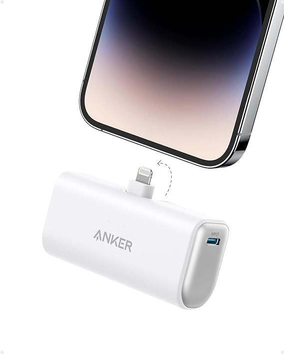 Anker Nano Power Bank with Built-in Lightning Connector, Portable Charger 5,000mAh MFi Certified ... | Amazon (US)