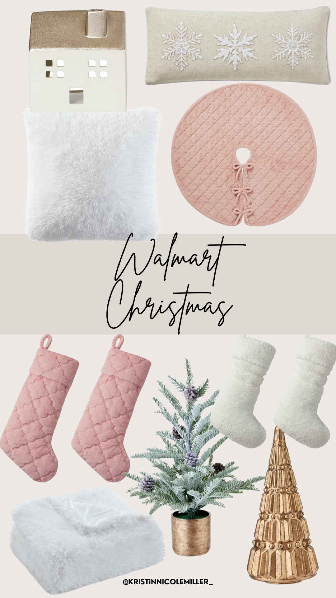 Walmart Christmas, ceramic house, fur pillow, tree skirt, stockings, faux Christmas tree, mini skirt, ceramic trees 

#LTKhome #LTKHoliday #LTKSeasonal