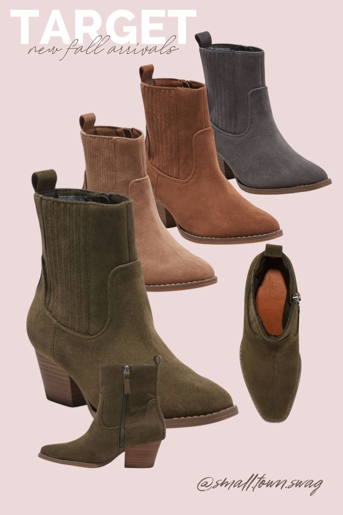 Love these western flare boots that come in 4 colors — ive linked them + more below!
.
.
.
.

Affordable style // mom style // affordable fashion // budget style // budget fashion // budget friendly // comfy style // comfy cozy // comfy fashion // casual style // casual fashion // budget friendly // everyday style // mom fashion // sale // deals // clearance // budget finds // affordable finds // budget finds // affordable // budget // family fashion // family style // women’s fashion // women’s style // kids fashion // kids style // family friendly // look for less // Target // target deals // target finds // target sale // target shopping // target mom // target family // target dad // target mom // target favorites // target new arrivals // target spring // target summer // target fall // target winter // target fashion //  target dresses // target shoes // target tops // target haul // target mom // target womens // target clothing // target shorts // target denim // target pants // target shopping // Target // target deals // target finds // target sale // wild fable // universal thread // joy lab // knox rose // a new day // gift ideas // gift guide // gifts for girls // gifts for mom // gifts for her // gifts for women // target dress // gift guides // Spring shoes // summer shoes // winter shoes // shoes // shoe finds // sneakers // sneaker // tennis shoes // sandals // boots // tennis shoes // comfy shoes // shoe styles // shoe sale // women’s shoes // kids shoes // Maternity // maternity style // pregnancy // pregnant // postpartum // postpartum styles // maternity fashion // target fall // target boots // target shoes // mules // fall trends // 90s fashion // western fashion // western style // suede boots // heeled boots // combat boots // affordable shoes 

#LTKshoecrush #LTKunder50 #LTKSeasonal