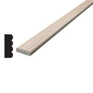 This item: 1/4 in. x 3/4 in. x 96 in. Hemlock Wood Screen Moulding | The Home Depot