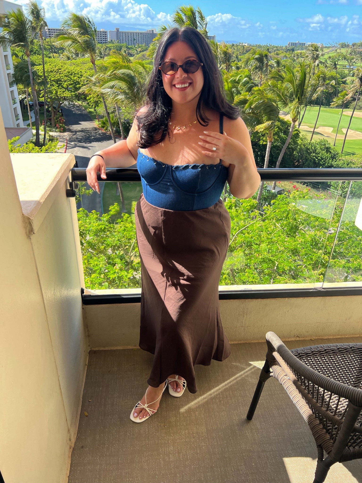 This is the best swimsuit ever! XL in both the suit & the skirt, size 10 in the sandals :) 

#LTKSwim #LTKPlusSize #LTKMidsize