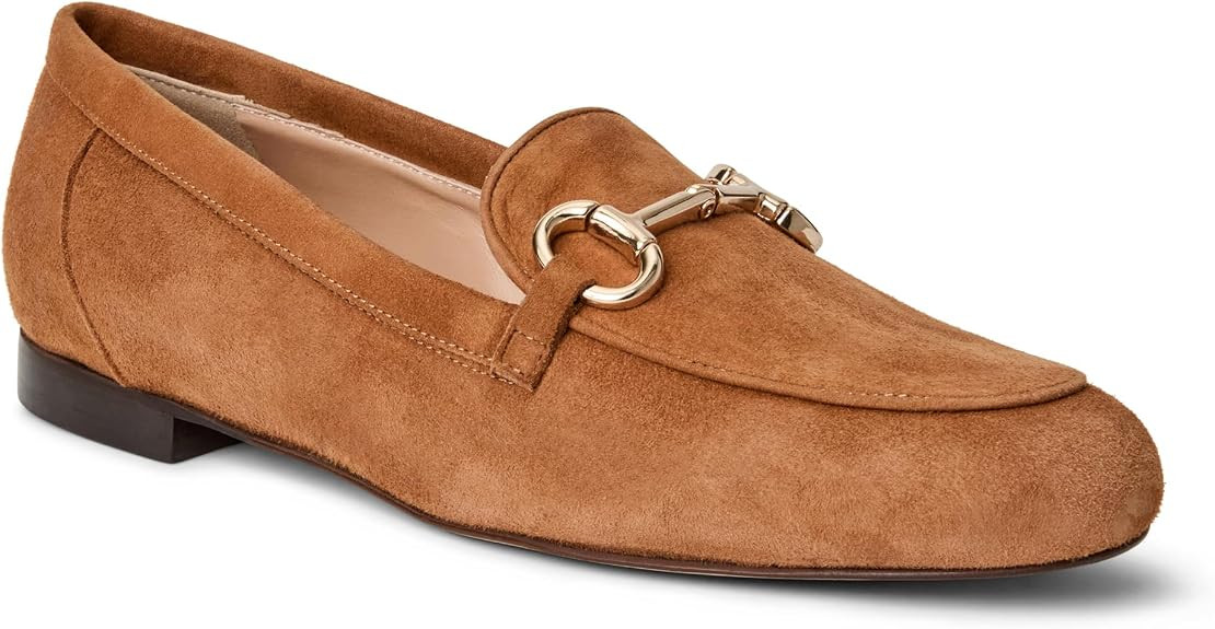 Bruno Magli Women's Luna Loafers, Leather Shoes, Slip-On Dress Shoes | Amazon (US)