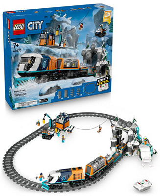LEGO® City Explorer's Arctic Polar Express Train 60470 Toy Building Set, 1517 Pieces - Macy's | Macy's