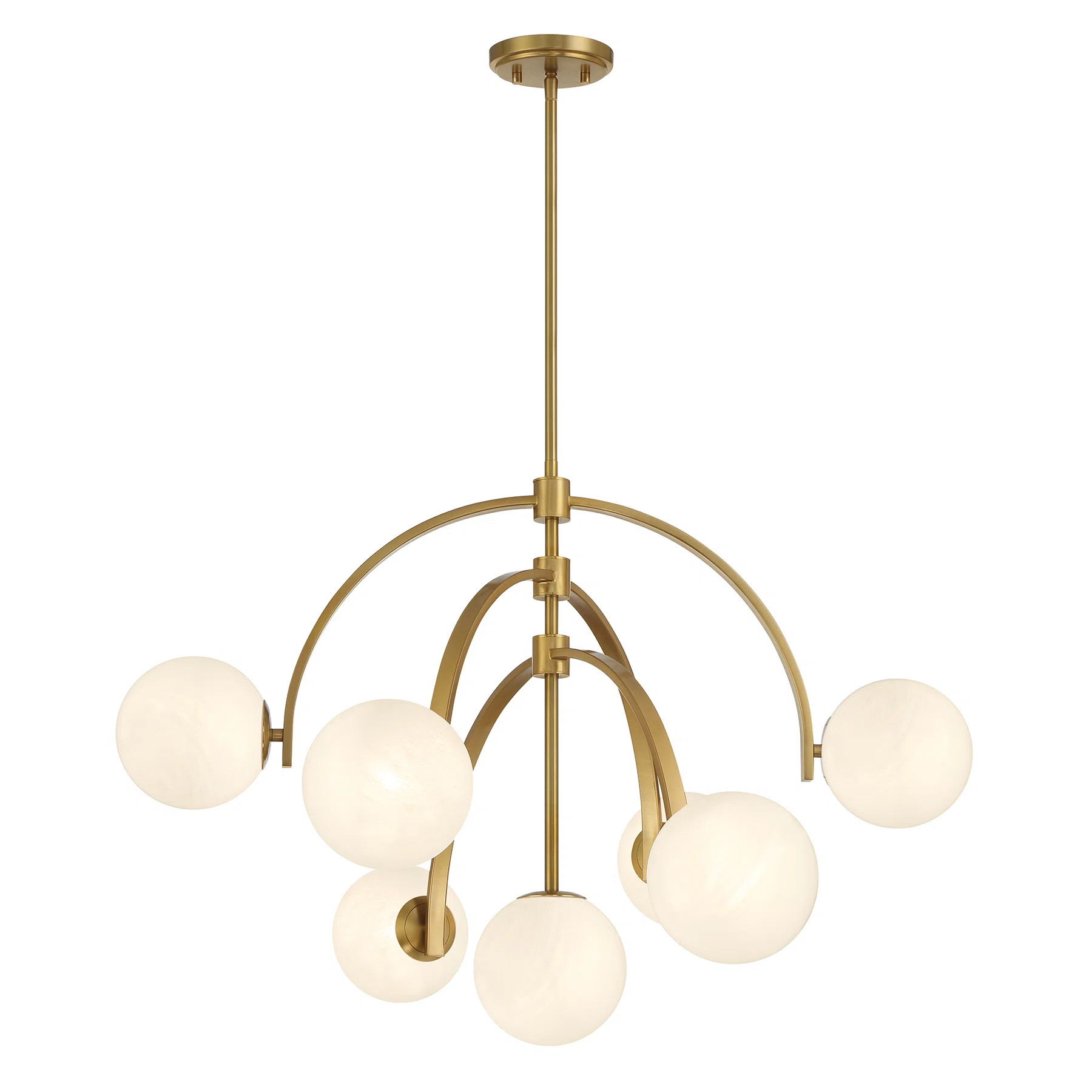 Savoy House Marias 7-Light Chandelier in Warm Brass | Wayfair North America