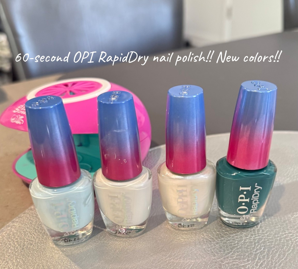 These are the best nail polishes hands-down for little fingers and toes! Your nails will be FULLY dry in 60 seconds flat!! And  there are soooo many perfect colors to choose from!! 

#LTKmomlife #LTKKids #LTKdayinmylife