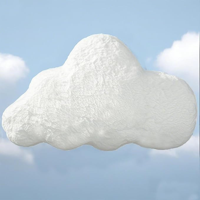 YRXRUS Cloud Pillows, White Cloud Shaped Pillow, Decorative Throw Pillow Gifts, Cute Plush Room D... | Amazon (US)