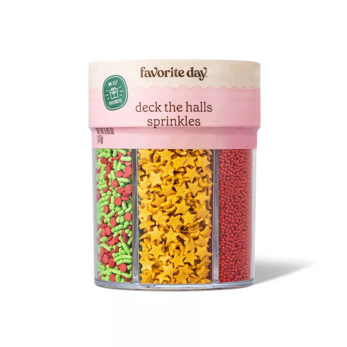 Holiday Deck the Halls Assorted Holiday Sprinkles - 6.45oz - Favorite Day™ | Target