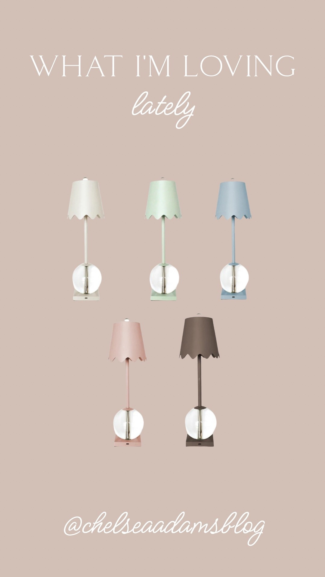 New colors just released for pre-order! Delivery October 2025. You know how much I love my green cordless lamp and Kenzie‘s nursery. Just ordered the blush one for my bathroom.
Grandmillenial
Cordless lamp
Flaire lighting
Small business


#LTKFindsUnder100 #LTKFindsUnder50 #LTKHome