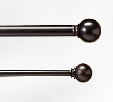 Antique Bronze Ball Finial Set Of 2 Large | Pottery Barn (US)