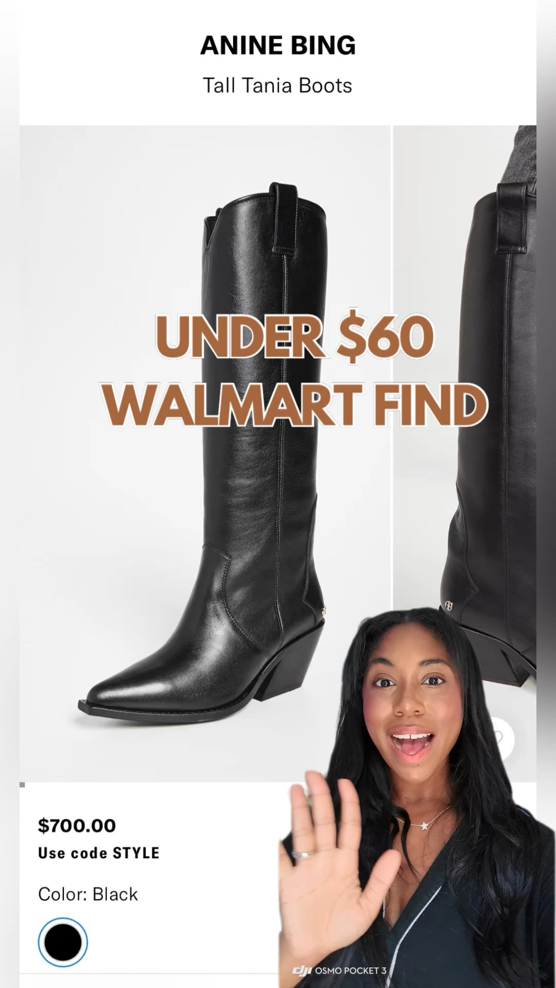 Obsessed!!!! Walmart fall fashion find. Pretty good look for less considering the savings! Fall boots, fall outfits 

#LTKShoeCrush #LTKVideo #LTKFindsUnder100