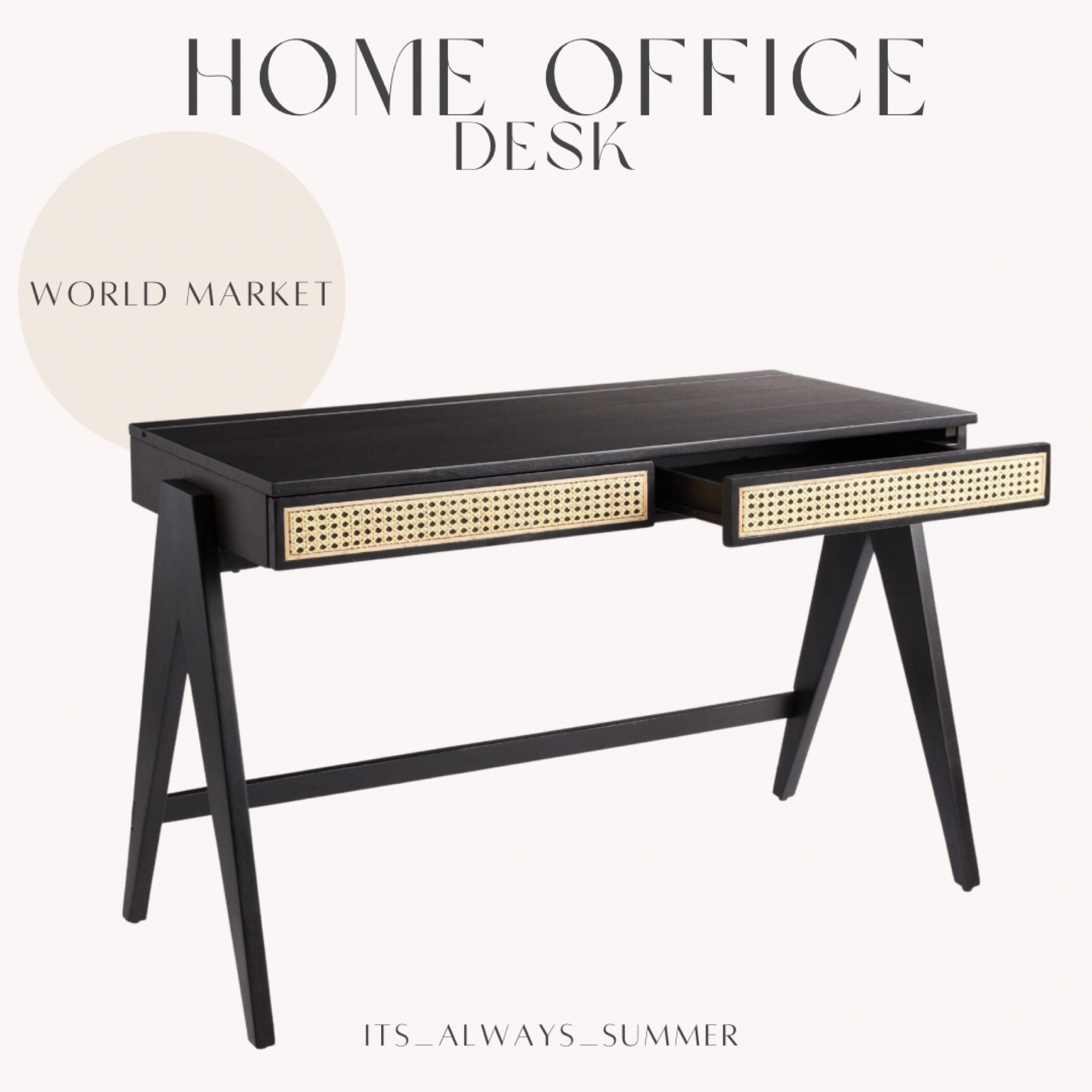 ON SALE!! ✨The home office desk from my previous post from World Market! 

#LTKhome #LTKFind #LTKsalealert