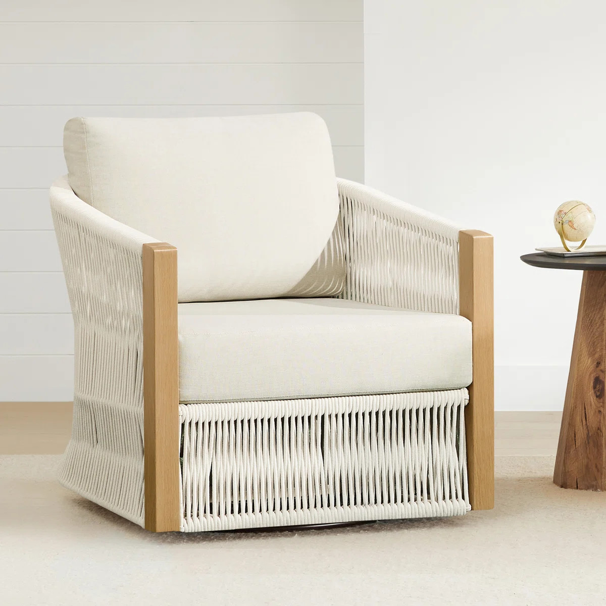 Rope Swivel Armchair | Wayfair North America