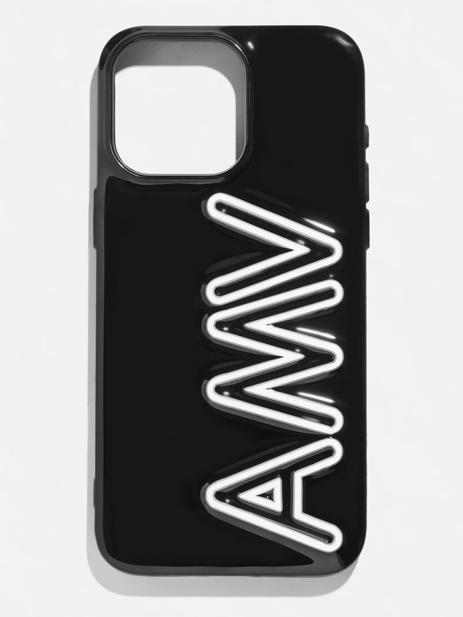 Fine Line Custom iPhone Case - Black/White | BaubleBar (US)