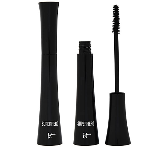IT Cosmetics Superhero Elastic Stretch Mascara Duo Auto-Delivery | QVC