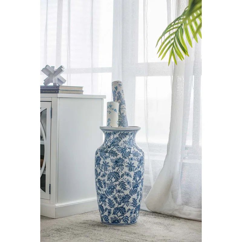 Langham Porcelain Table Vase | Wayfair North America