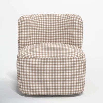 Mariza Upholstered Swivel Slipper Chair | Wayfair North America
