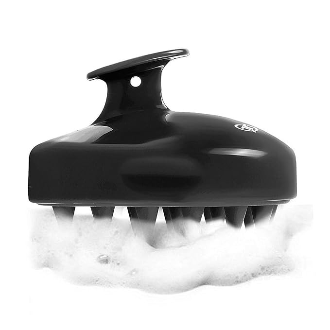 Hair Scalp Massager Shampoo Brush, FReatech [Wet & Dry] Manual Head Scalp Massage Brush, Soft Sil... | Amazon (US)