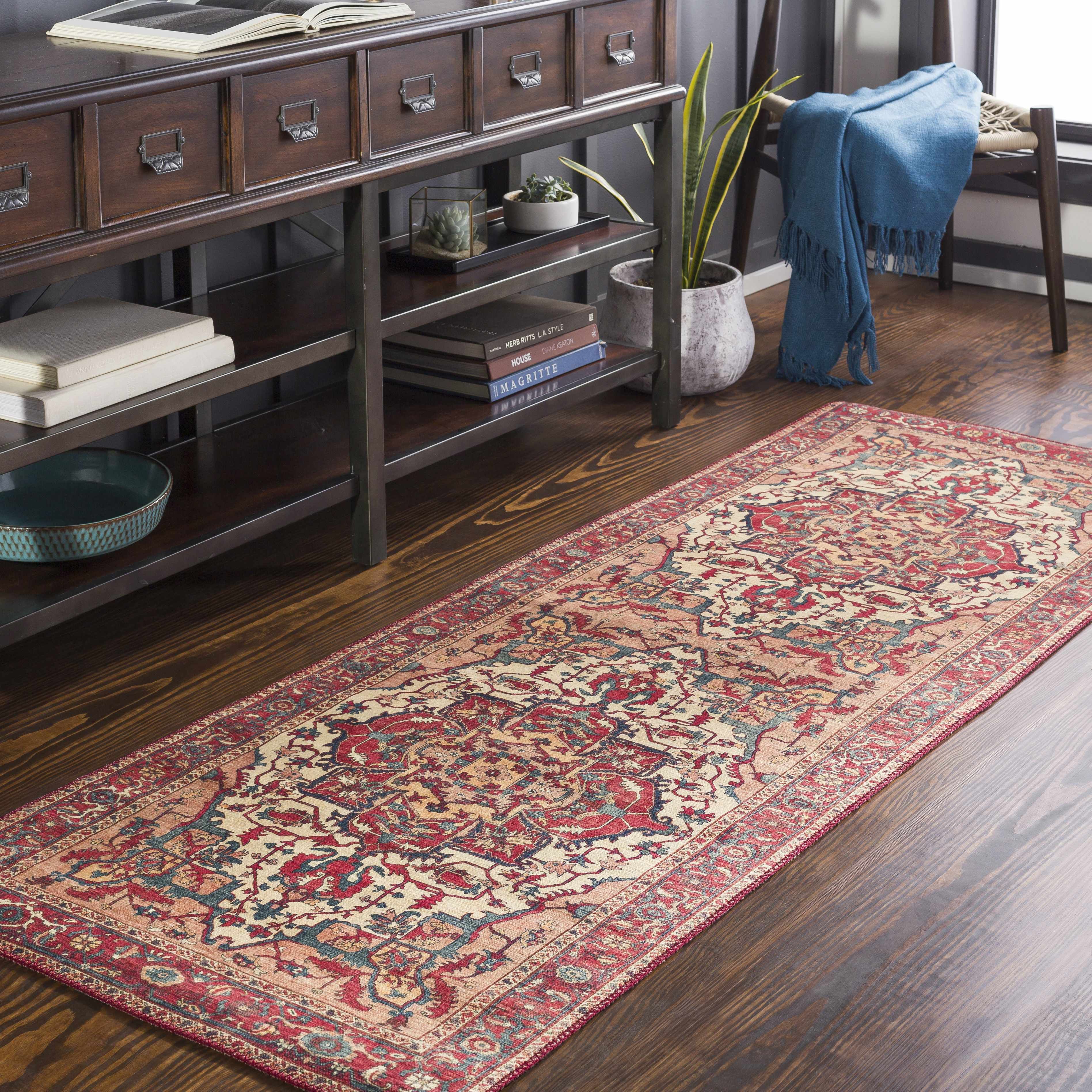 Alleyton 2'6"" x 7'6"" Traditional updated Traditional Persian Runner - Hauteloom | Boutique Rugs