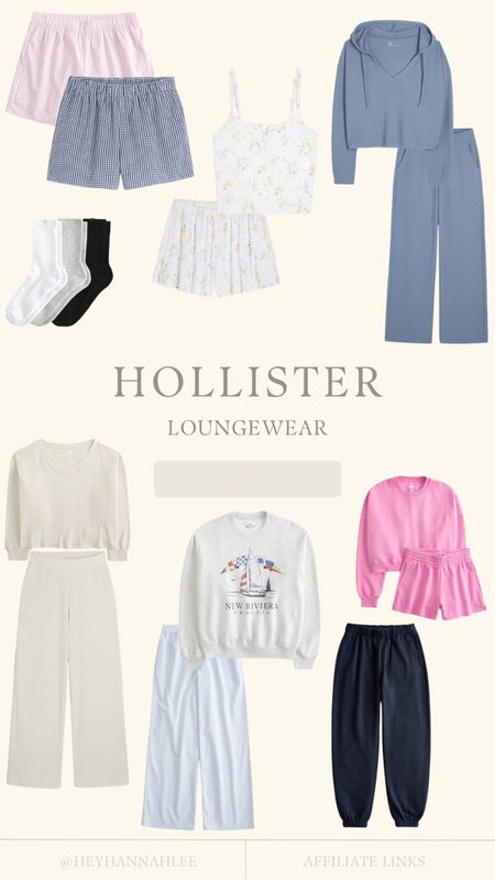 Hollister loungewear ☁️

#LTKSpringSale #LTKSeasonal #LTKsalealert