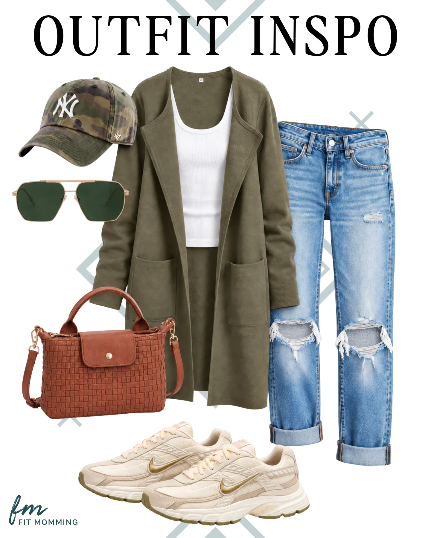 Easy throw on & go fall fit! 

 