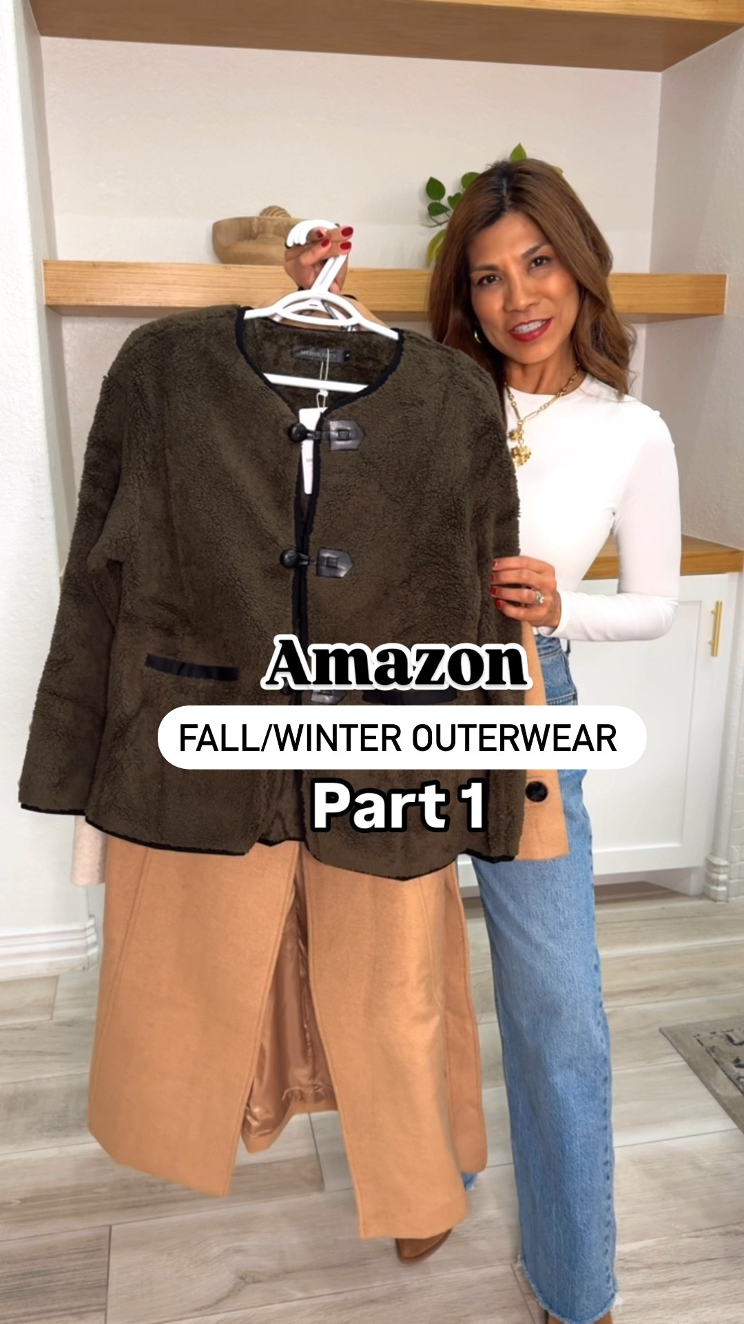 Fall/Winter Outerwear 
Wearing small in all the outerwear, tts; color of the soft cardigan is Apricot. 
Jeans fit tts; wearing size 2/26 in short length medium wash: I’m 5’2”.
White long sleeve tee I sized up to medium: one of my fav layering tees. 
Boots linking similar as mine are sold out. 
Amazon finds, outerwear, fall outfit, outerwear, jackets, coats, cardigan, gift guide, gift for her, winter outfit, fashion over 50, midlife fashion, petite fashion, fashion over 40

#LTKSeasonal #LTKVideo #LTKOver40