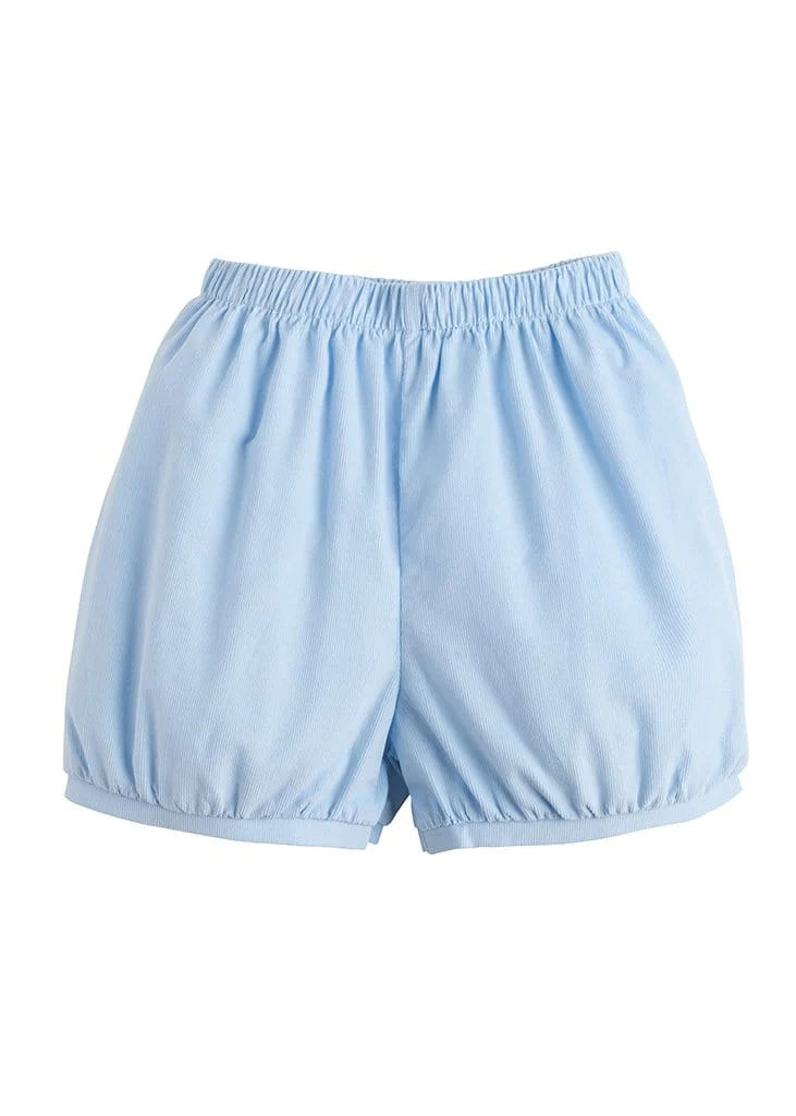 Banded Short - Light Blue Corduroy | Little English