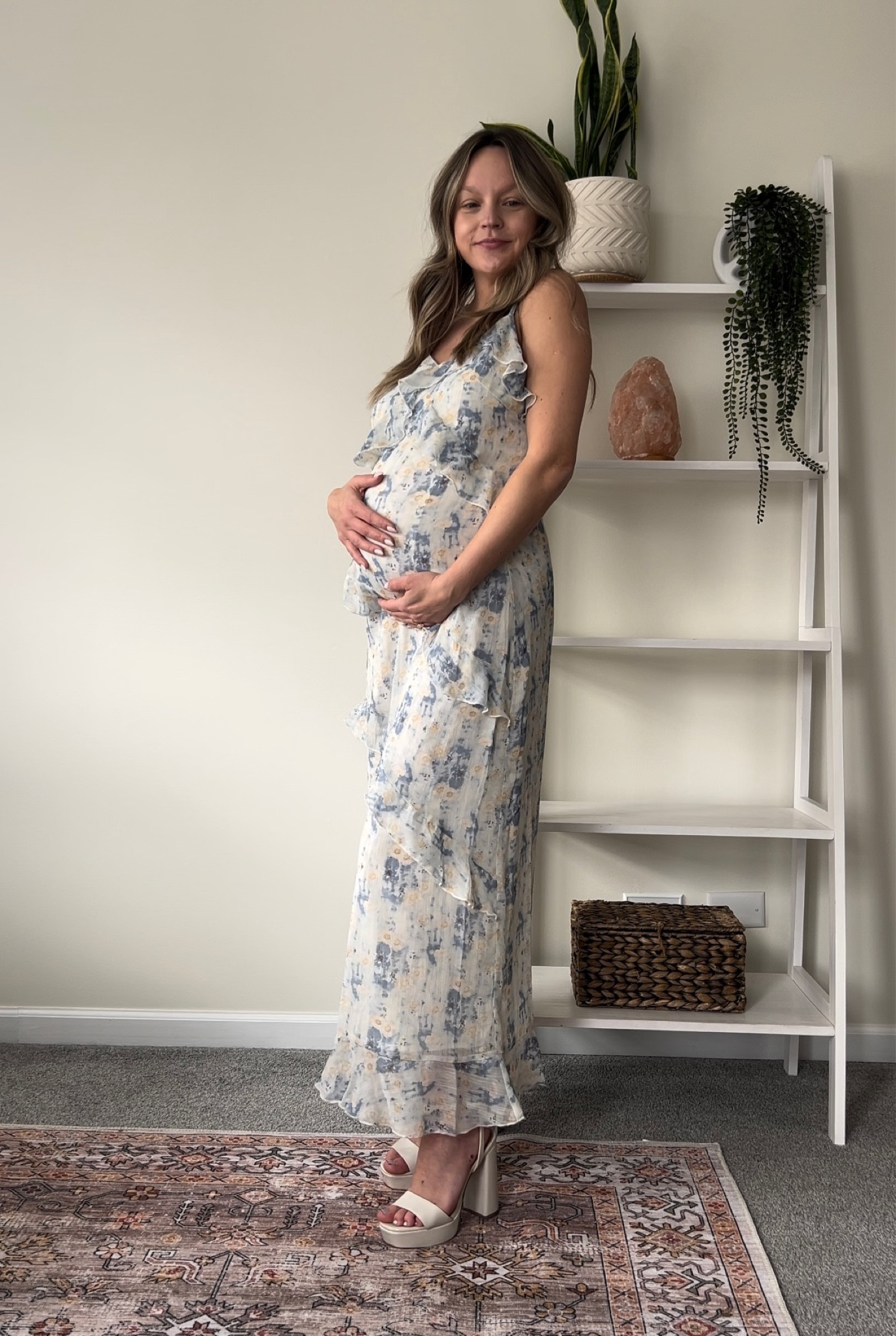 Sized up from XS to L to fit the bump! 

#LTKsalealert #LTKbump