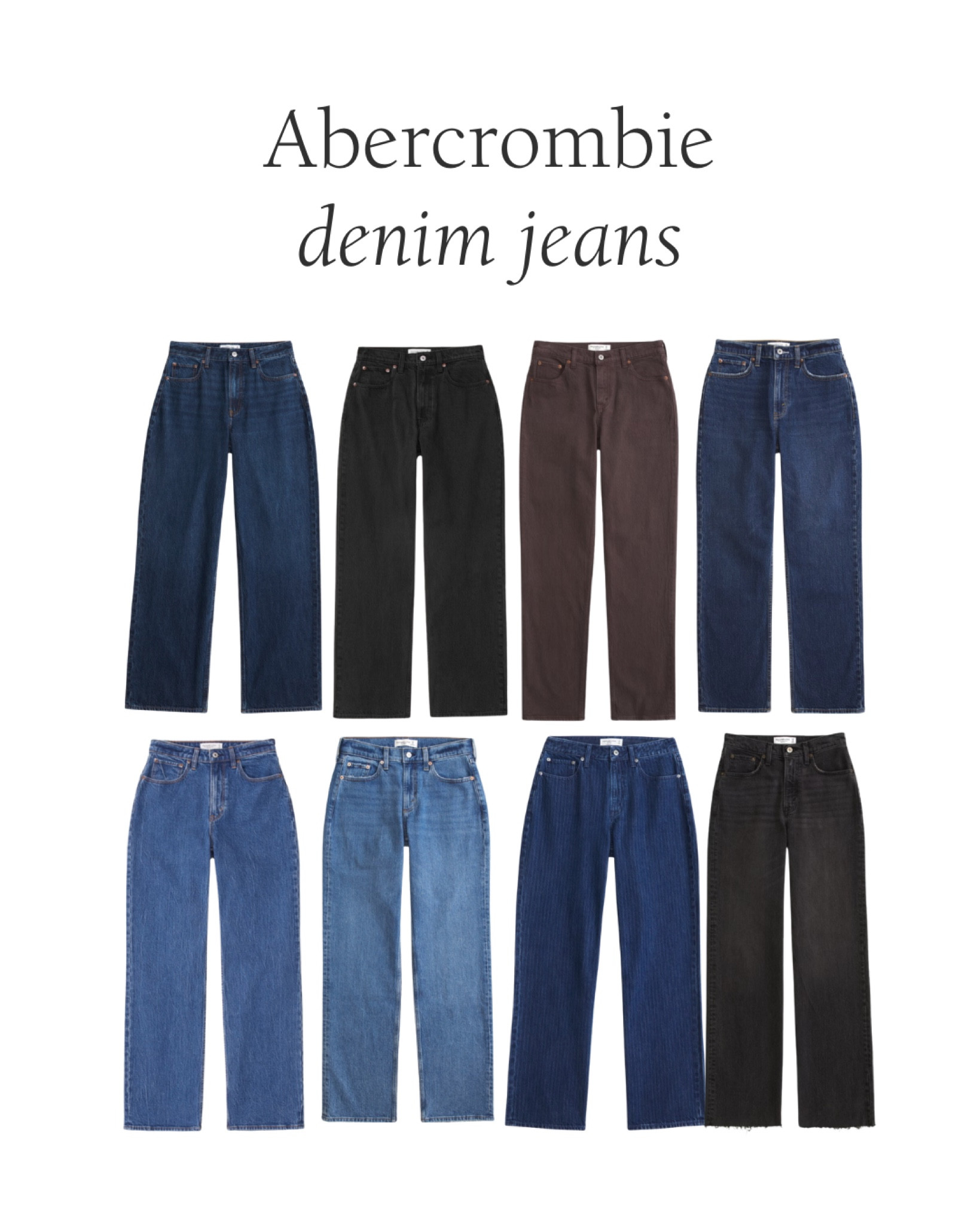 My favorite jeans from
Abercrombie!

#LTKFindsUnder100 #LTKStyleTip