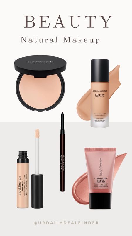 Makeup finds at BareMinerals✨
Everything you need for a natural everyday makeup!
Some of these are on sale now🤩

Follow my IG stories for daily deals finds! @urdailydealfinder

#LTKfindsunder50 #LTKbeauty #LTKsalealert